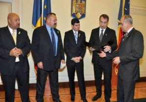 Şeful Poliţiei Botoşani şi delegaţia americană, în vizită la MAI