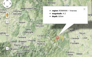 Cutremur de 4,2 grade pe scara Richter în Vrancea