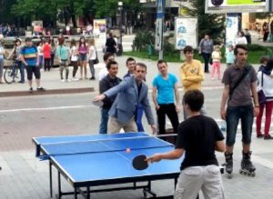 Portariuc a jucat tenis de …