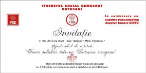 TSD Botoșani și deputatul Tamara …