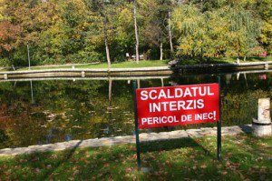 Atenție unde vă scăldați! Apel …