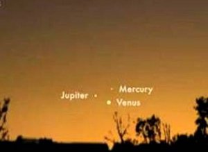 Triplă conjuncţie a planetelor: un …