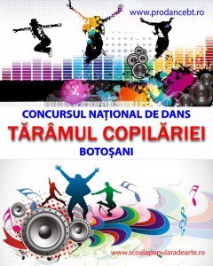 Concursul Național de Dans „Tărâmul copilăriei” la a VII-a ediție