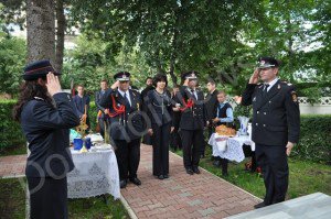 ISU Dorohoi: Defilare și depunere de coroane la monumentul eroilor pompieri – VIDEO/FOTO