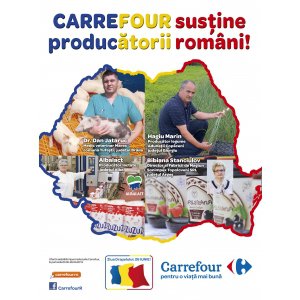 Carrefour România susține producătorii români!