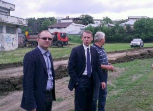 Primarul în vizită de lucru …