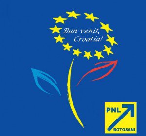 Comunicat: PNL Botosani salută aderarea Croaţiei la Uniunea Europeană.