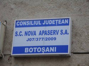 Întreaga conducere a societăţii Nova Apaserv, ameninţată cu demiterea!