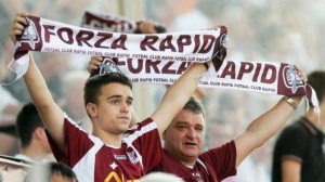 Rapid a învins Concordia Chiajna cu scorul de 2-1. Echipa va evolua în sezonul 2013/2014 în Liga I