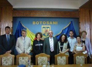 Echipă a UNICEF România în …
