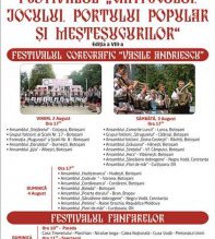 Festivalul Cântecului, Jocului, Portului Popular: …