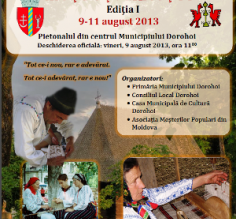 Festivalul Tradiţiilor Meşteşugăreşti organizat la …