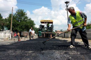 Luni, 12 august 2013, începe reabilitarea sectorului de drum național care traversează orașul Flămânzi