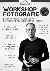 Curs foto gratuit: Pasionaţii de fotografie sunt invitaţi duminică la Uvertura Mall