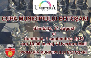 Cupa municipiului Botosani la Uvertura Mall