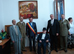 Luptător la Stalingrad sărbătorit la …