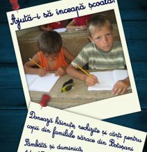 „Ajută-i să înceapă școala!” la …