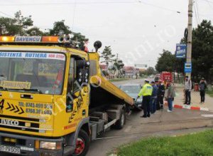 Accident petrecut la ieșirea din …