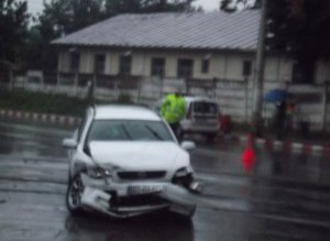 Accident rutier produs la ieșirea …