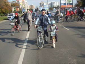 Marş ciclist în Botoșani de Ziua internaţională a mobilităţii