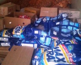 Transport cu ajutoare umanitare din …