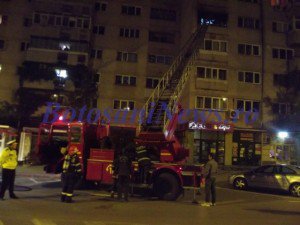 Incendiu la un apartament pe Calea Naţională