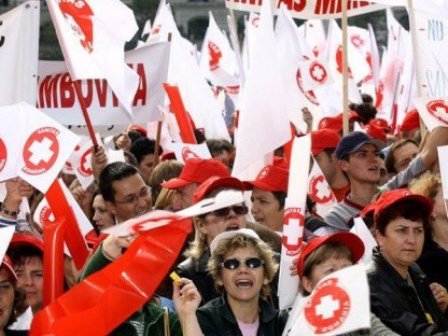 A început cel mai mare protest din Sănătate