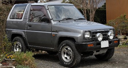 Daihatsu Rocky cu inspecţia tehnică falsificată oprit la intrarea în ţară de politistii de frontiera