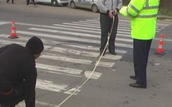 Femeie accidentată pe o trecere …