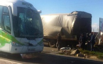 La un pas de tragedie. …