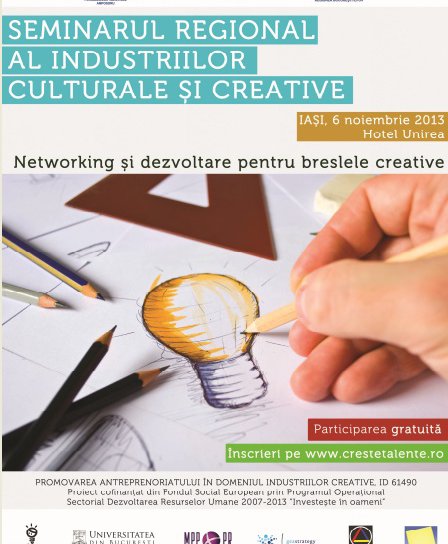 Un nou seminar regional dedicat tinerilor antreprenori creativi din Iași