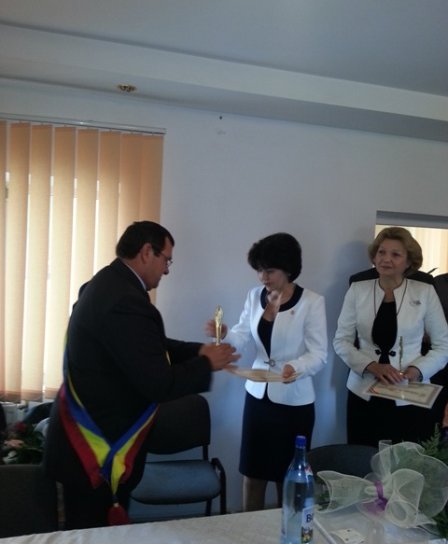 Senatorului Doina Federovici i-a fost conferit titlul de „Cetățean de Onoare” al comunei Coșula