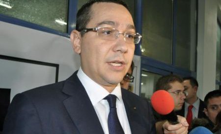 Ponta confirmă că angajările vor fi înghețate din nou, anul viitor, iar salariile profesorilor şi rezidenţilor cresc 