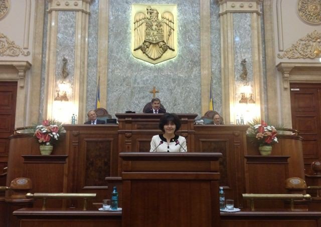 Ministrul de interne luat la întrebări de senatorul Doina Federovici, privind revendicările polițiștilor