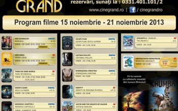 Uvertura Mall: Vezi ce filme …