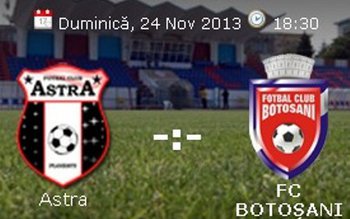 FC Botoșani îi întâlnește astăzi …