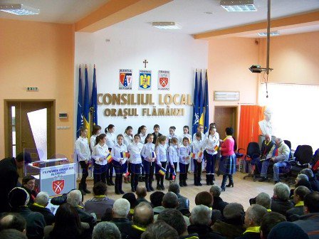 Ziua Națională României sărbătorită de cetățenii orașului Flămânzi