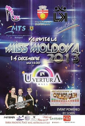 Miss Moldova 2013 la Uvertura Mall