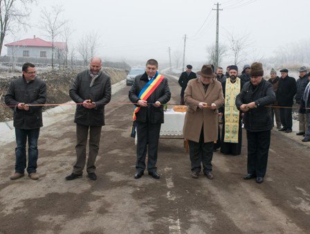 Drumul comunal care face legătura dintre Lișna și Suharău a fost inaugurat 