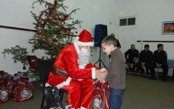 Moș Crăciun a venit la …