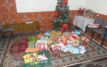 Gest umanitar în pragul Crăciunului. …