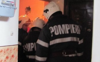 Bătrână salvată în ultima clipă …