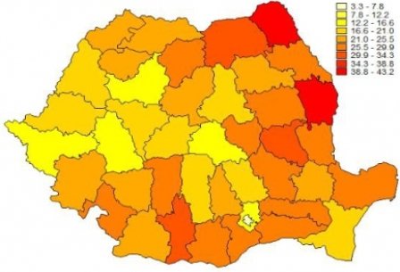 Județul Botoșani se află printre zonele cele mai sărace din România 