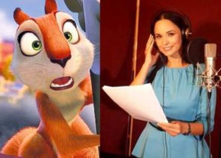 Andreea Marin o dubleaza pe Katherine Heigl in animatia „The Nut Job: Goana dupa alune - 3D”