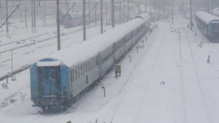 Trenuri cu ruta Botoșani anulate din cauza condițiilor meteo nefavorabile