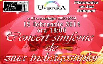 Concert simfonic de Ziua îndrăgostiților …