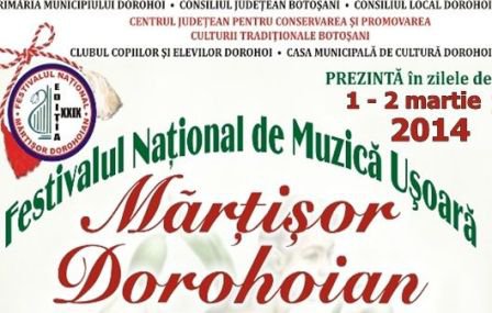 Festivalul „Mărțișor Dorohoian”: Vezi când se desfășoară și ce modificări se aplică