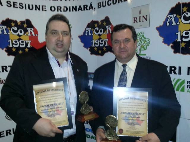 Primari botoșăneni premiați la Adunarea Generală a Asociației Comunelor din România
