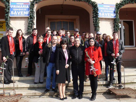 Senatorul Doina Federovici a felicitat femeile din Săveni - FOTO