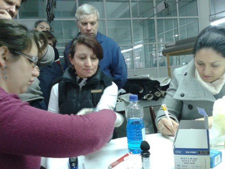 Deputatul PSD Tamara Ciofu a organizat o serie de testări medicale pentru femeile de la mai multe fabrici din municipiul Botoșani